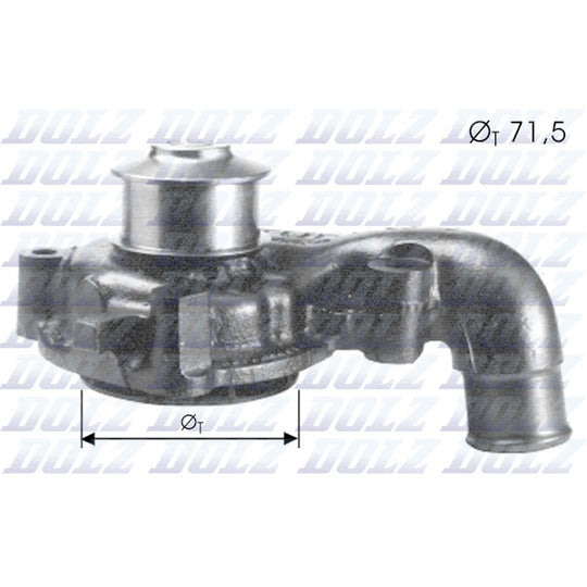 F165 Water pump