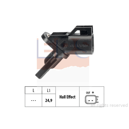 1.960.005 Sensor, wheel speed