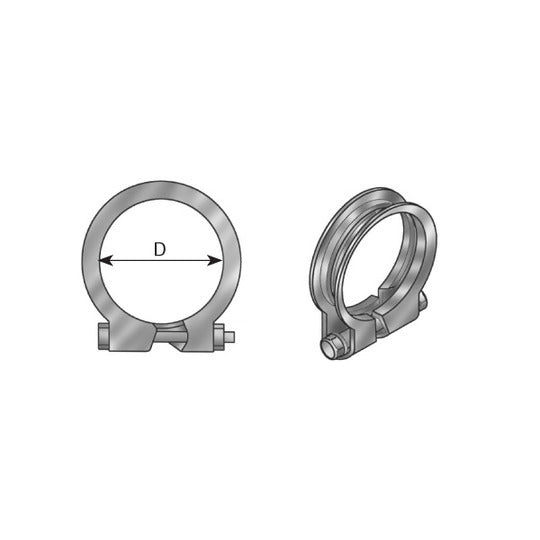 99115 Clamp, exhaust system