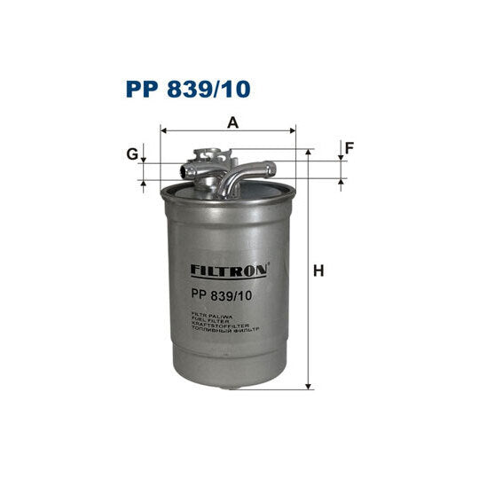 PP 839/10 Fuel filter