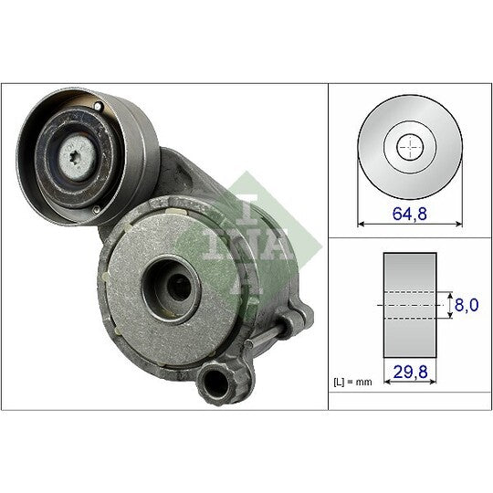 534 0506 10 Tensioner Lever, v-ribbed belt