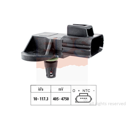 1.993.100 Air Pressure Sensor, height adaptation