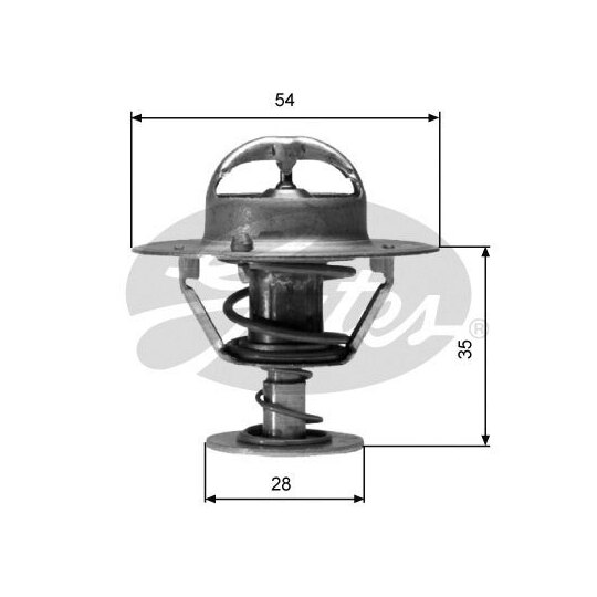 TH04282G1 Thermostat, coolant