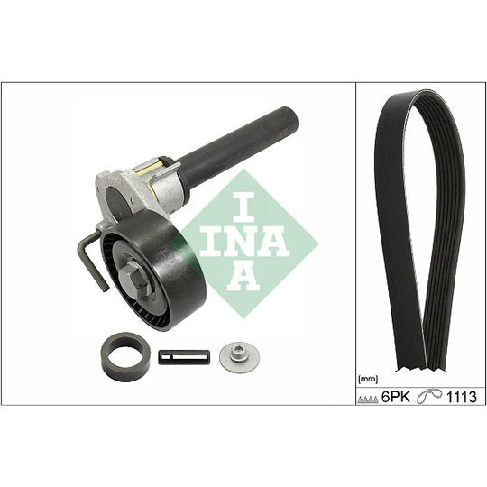 529 0514 10 V-Ribbed Belt Set