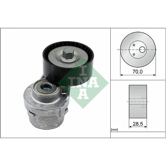 533 0061 20 Tensioner Lever, v-ribbed belt