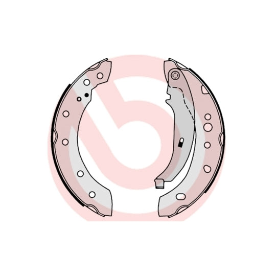 S 61 527 Brake Shoe Set