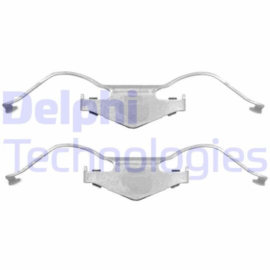 LX0353 Accessory Kit, disc brake pad