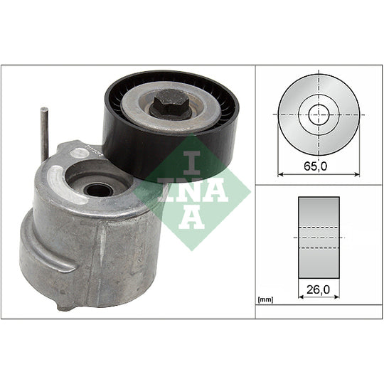 534 0404 10 Tensioner Lever, v-ribbed belt