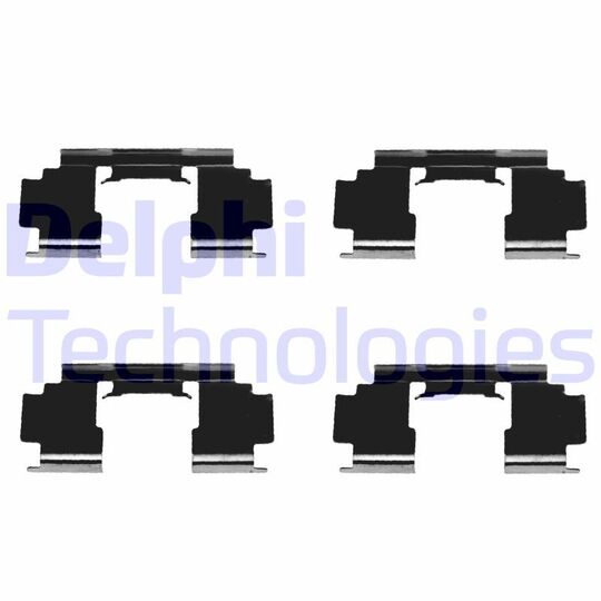 LX0301 Accessory Kit, disc brake pad