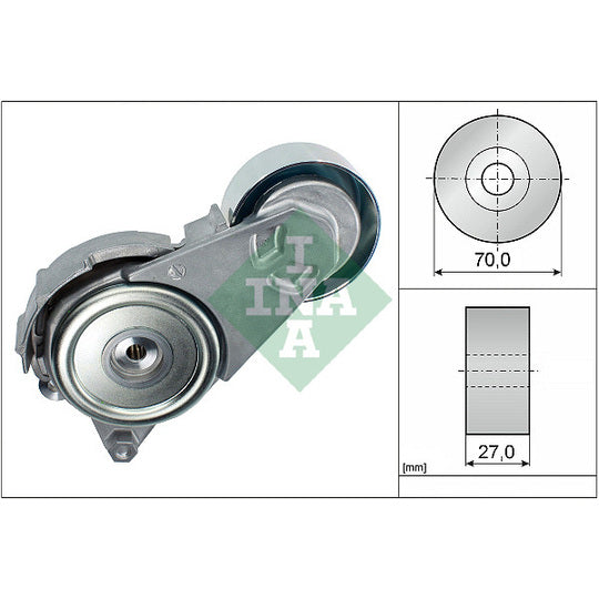 534 0408 10 Tensioner Lever, v-ribbed belt