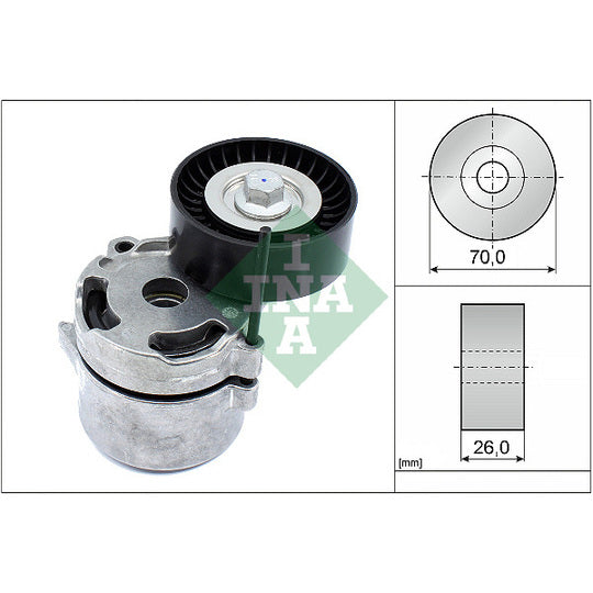 534 0711 10 Tensioner Lever, v-ribbed belt