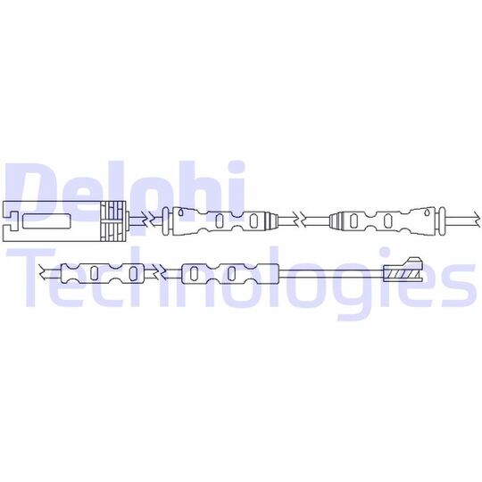 LZ0210 Warning Contact, brake pad wear