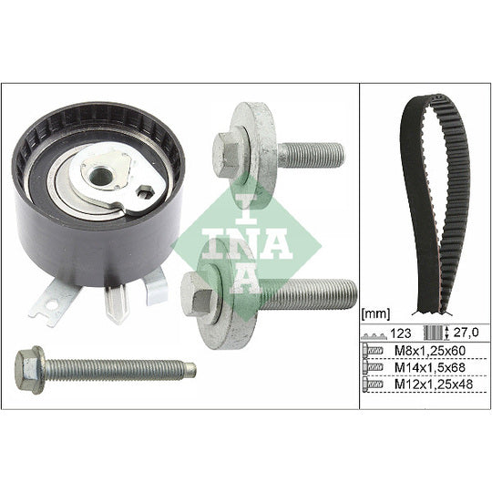 530 0197 10 Timing Belt Set