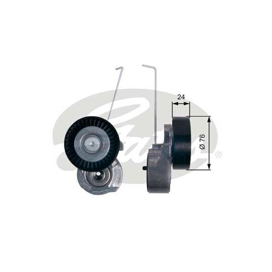 T38495 Tensioner Pulley, v-ribbed belt