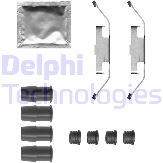 LX0683 Accessory Kit, disc brake pad