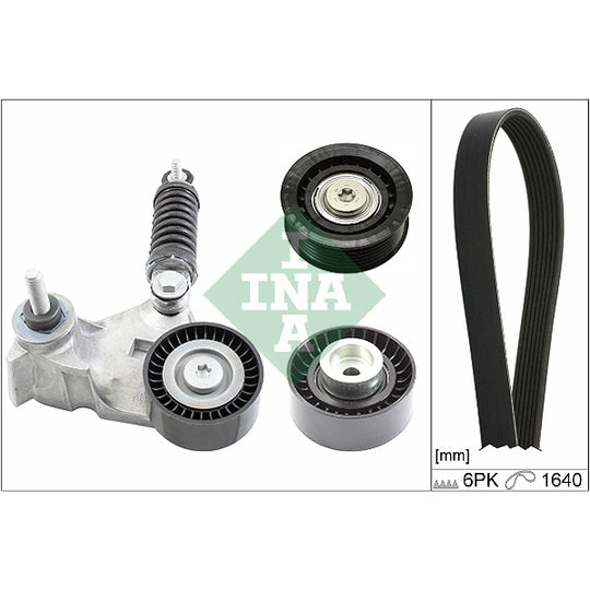 529 0104 10 V-Ribbed Belt Set