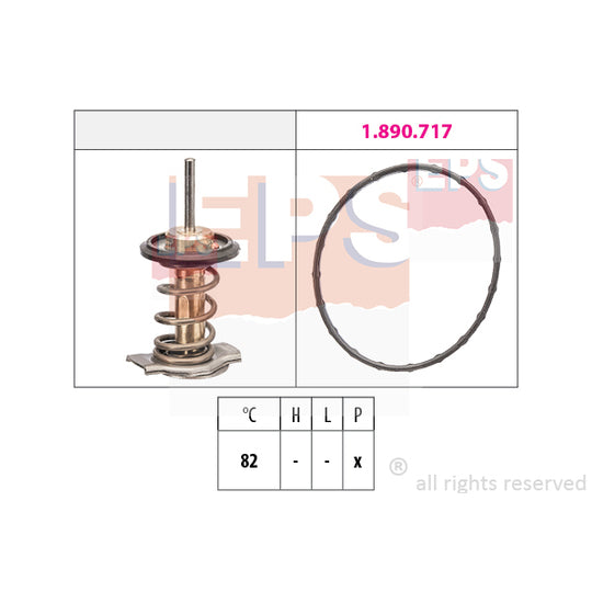 1.880.937 Thermostat, coolant