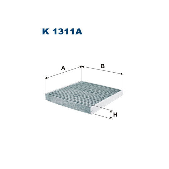K 1311A Filter, interior air