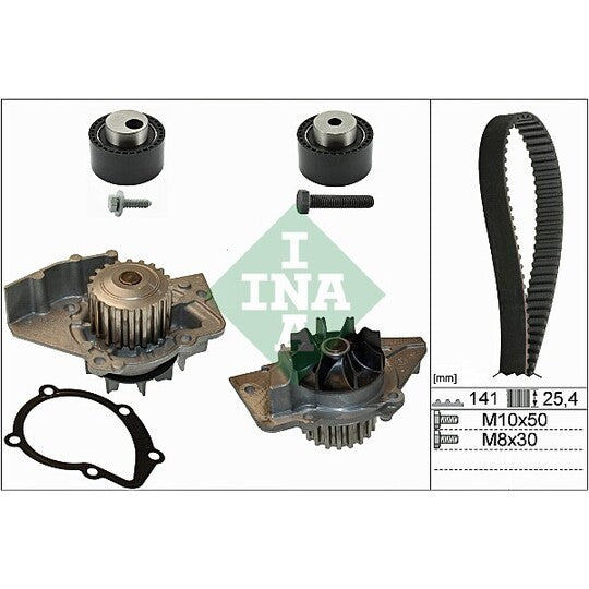 530 0111 30 Water Pump & Timing Belt Set