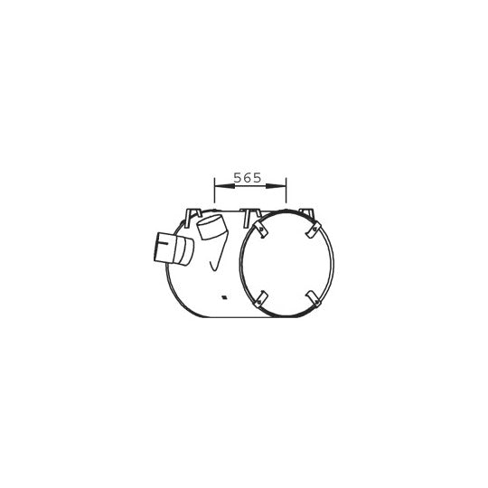 51304 Middle Silencer