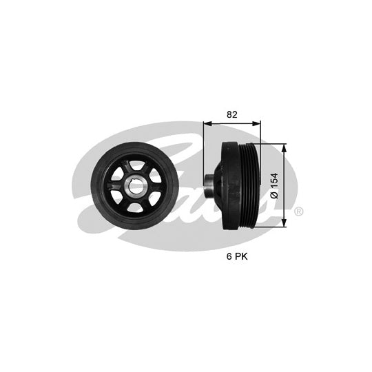 TVD1139 Belt Pulley, crankshaft