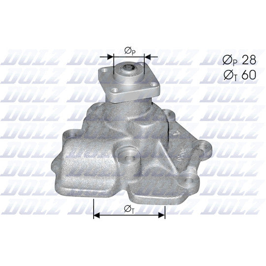 F114 Water pump