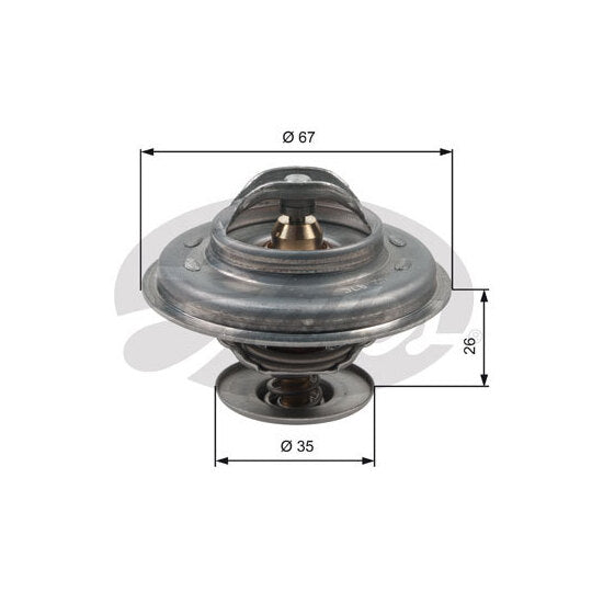 TH11687G1 Thermostat, coolant