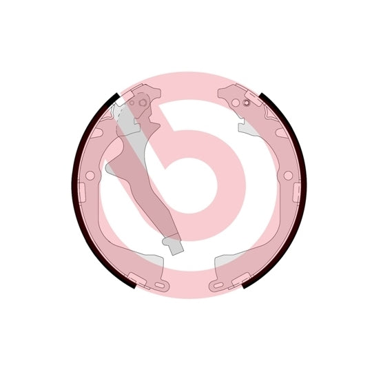 S 85 542 Brake Shoe Set