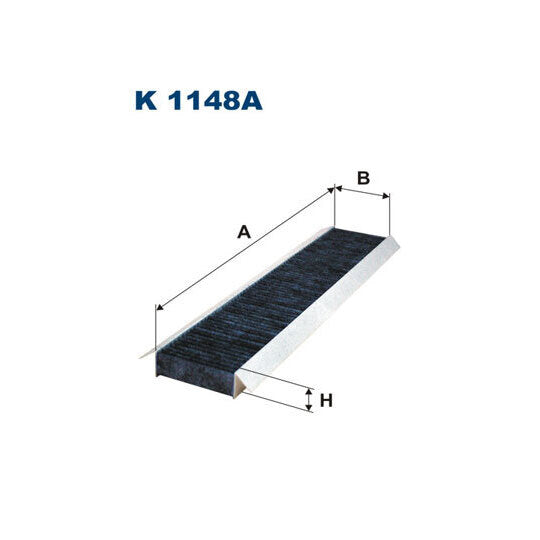 K 1148A Filter, interior air
