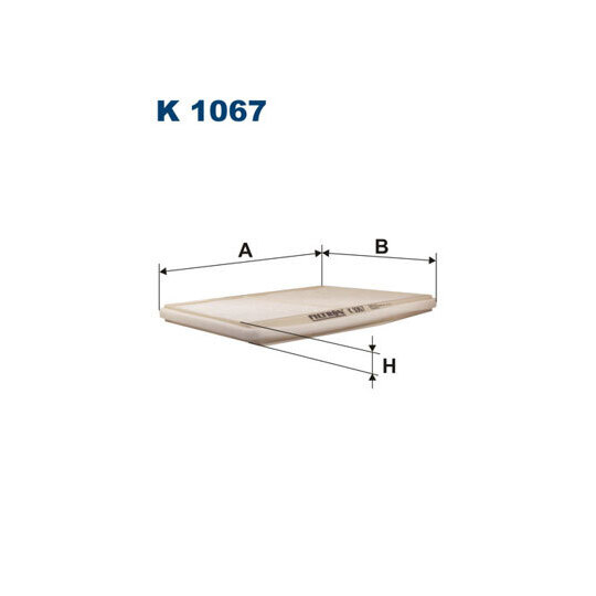 K 1067 Filter, interior air