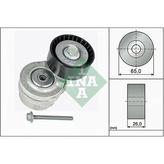 534 0101 20 Tensioner Lever, v-ribbed belt