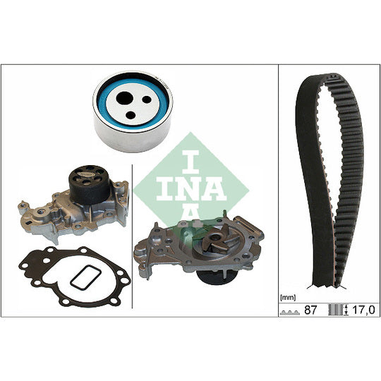 530 0182 31 Water Pump & Timing Belt Set