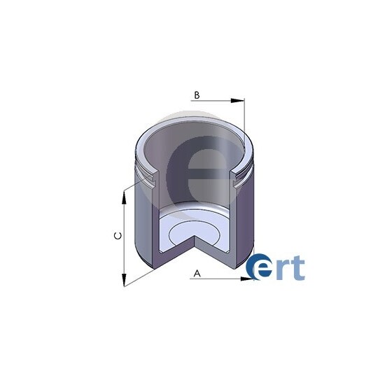 151058-C Piston, brake caliper