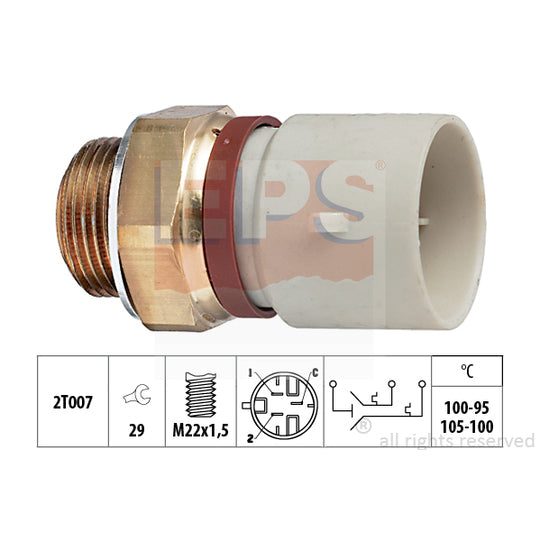1.850.674 Temperature Switch, radiator fan