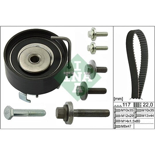 530 0495 10 Timing Belt Set