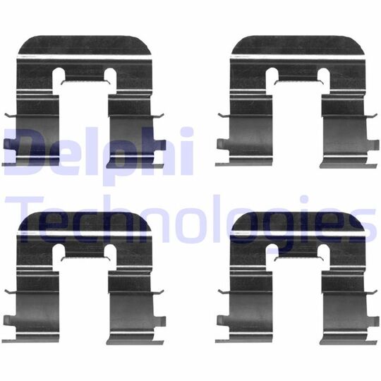 LX0676 Accessory Kit, disc brake pad