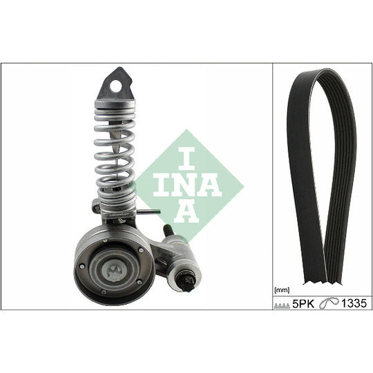 529 0295 10 V-Ribbed Belt Set