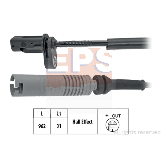 1.960.077 Sensor, wheel speed