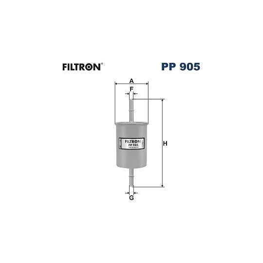 PP 905 Fuel filter