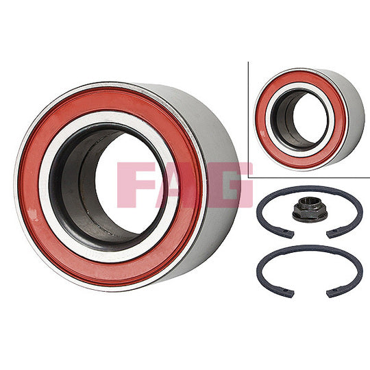 713 6650 20 Wheel Bearing Kit