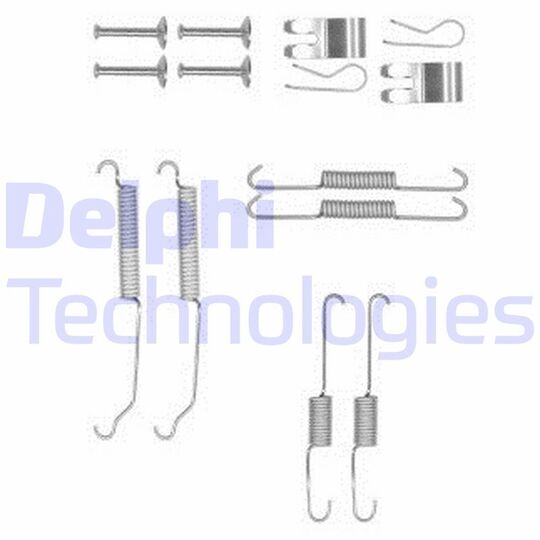 LY1368 Accessory Kit, brake shoes