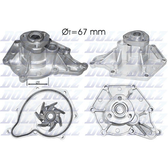 A213 Water pump
