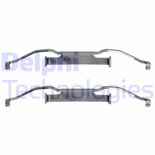 LX0153 Accessory Kit, disc brake pad