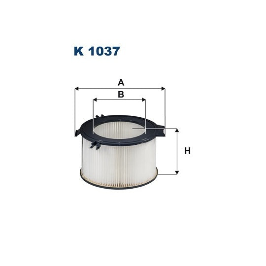 K 1037 Filter, interior air