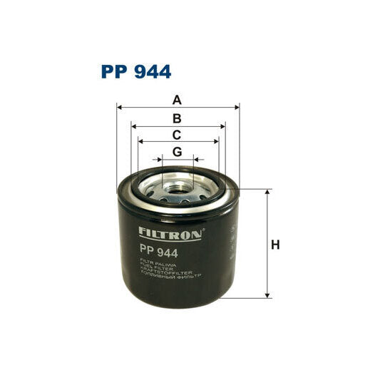 PP 944 Fuel filter