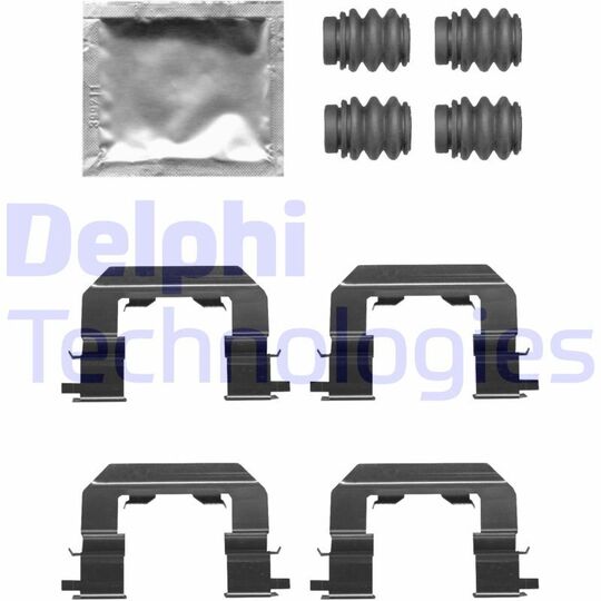 LX0671 Accessory Kit, disc brake pad