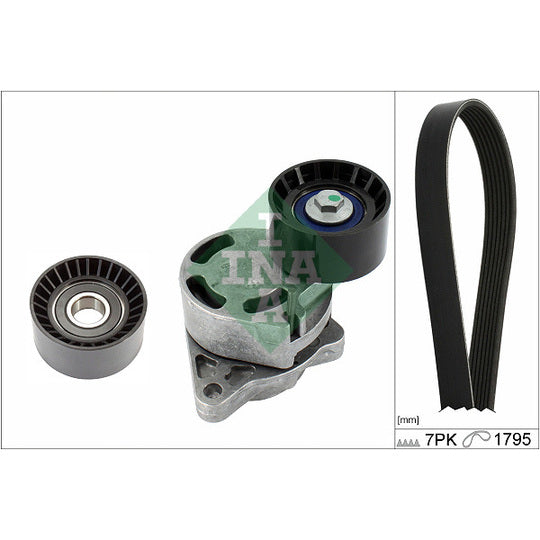 529 0434 10 V-Ribbed Belt Set