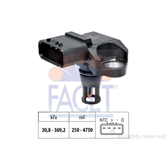 10.3158 Air Pressure Sensor, height adaptation
