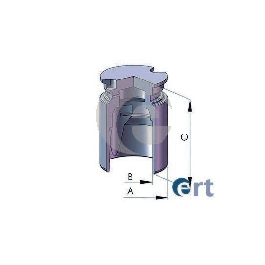 151258-C Piston, brake caliper