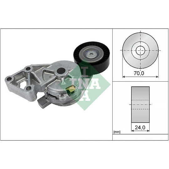 534 0132 30 Tensioner Lever, v-ribbed belt